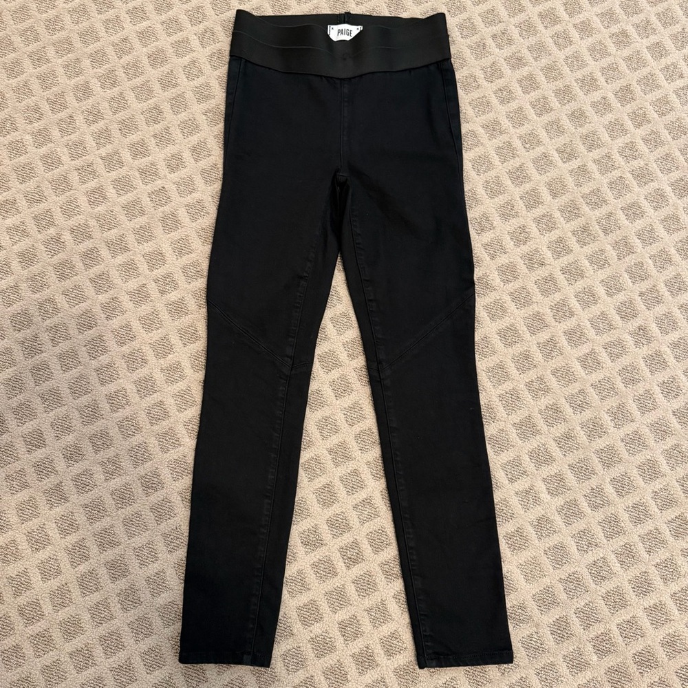 PAIGE Classic Black Leggings